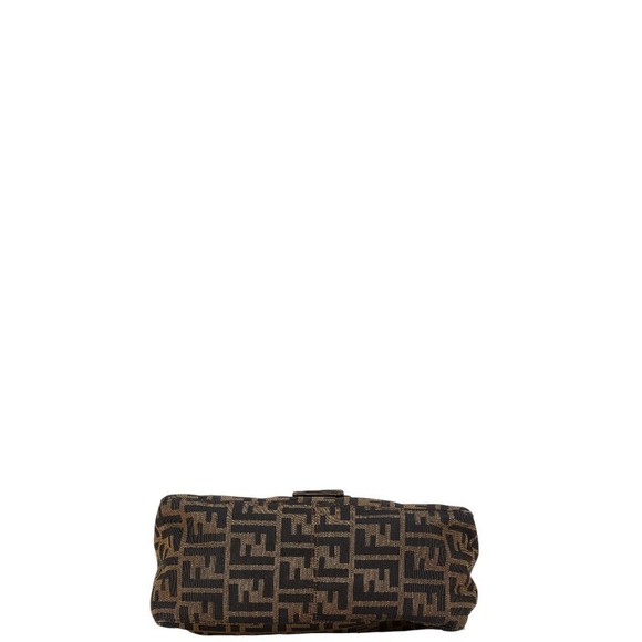 Fendi Fendi Canvas Leather Mamma Bucket Shoulder Bag Canvas Shoulder Bag 26325 - Picture 3 of 8